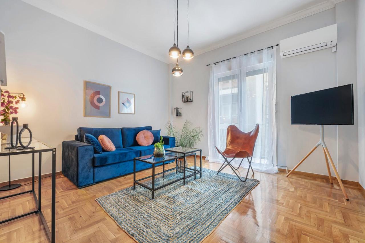 Luxury 2 Bdroom Apt- Megaro Mousikis Афины Экстерьер фото